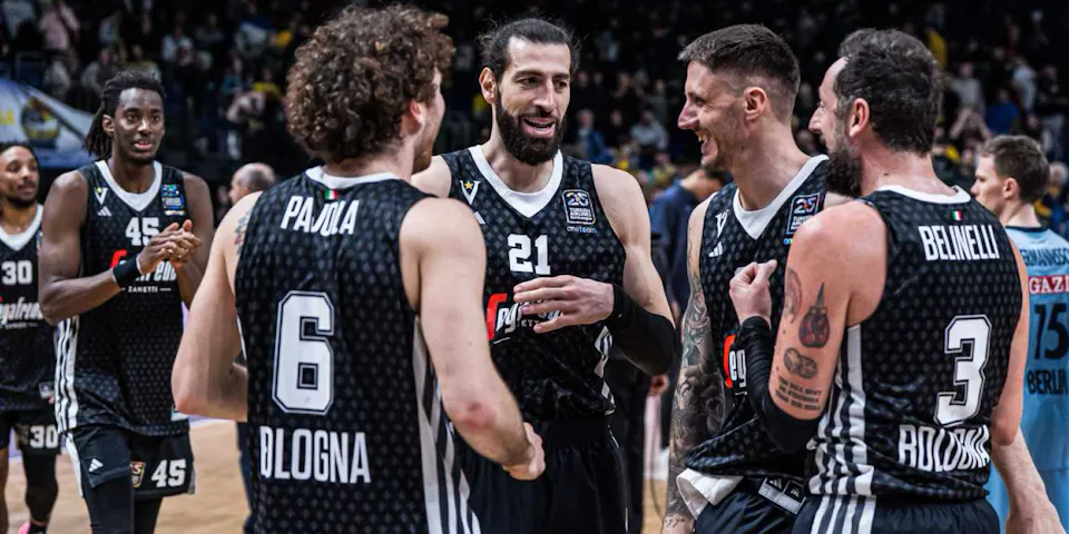 event banner for Alba Berlin - Virtus Bologna