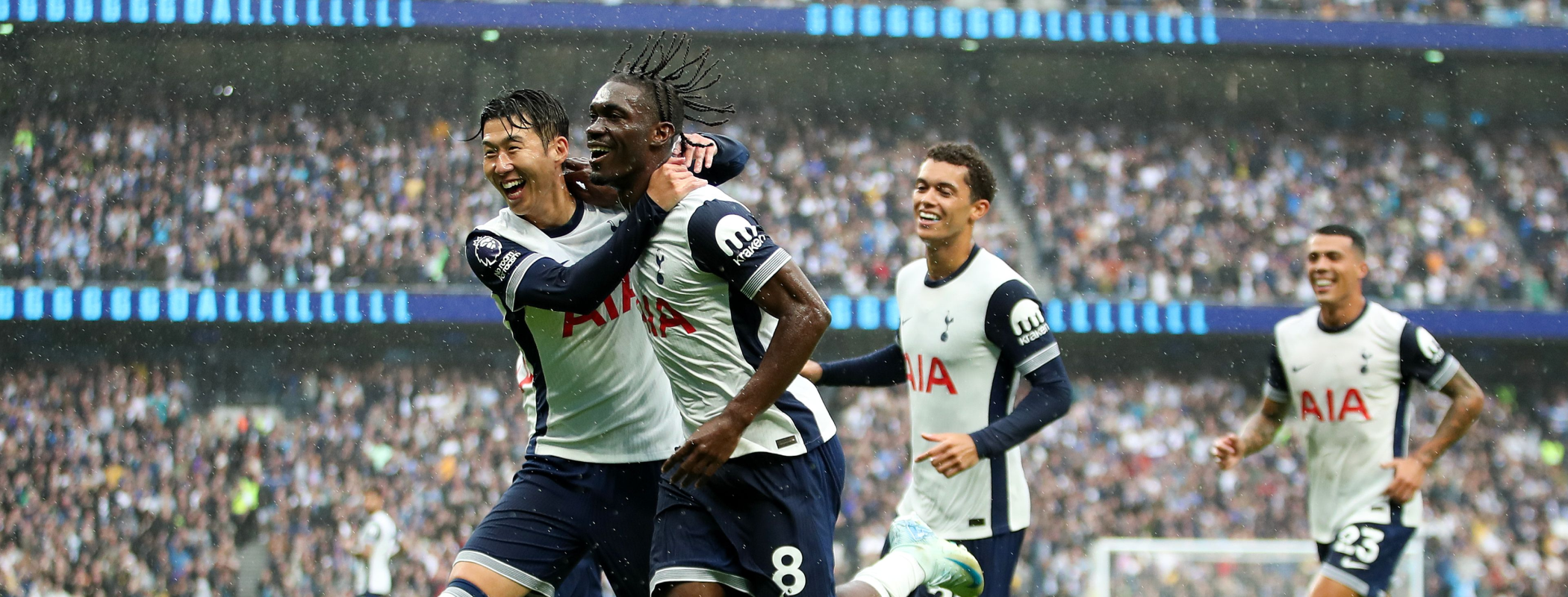 event banner for Tottenham Champions Special 