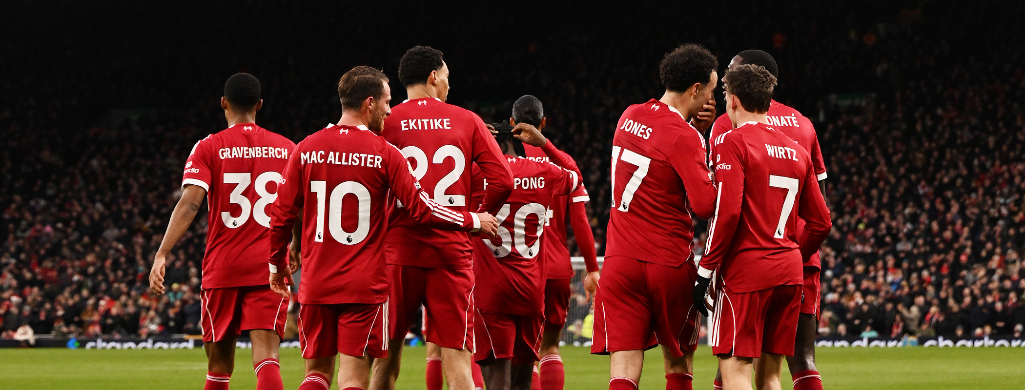 event banner for Liverpool - Wolverhampton Wanderers