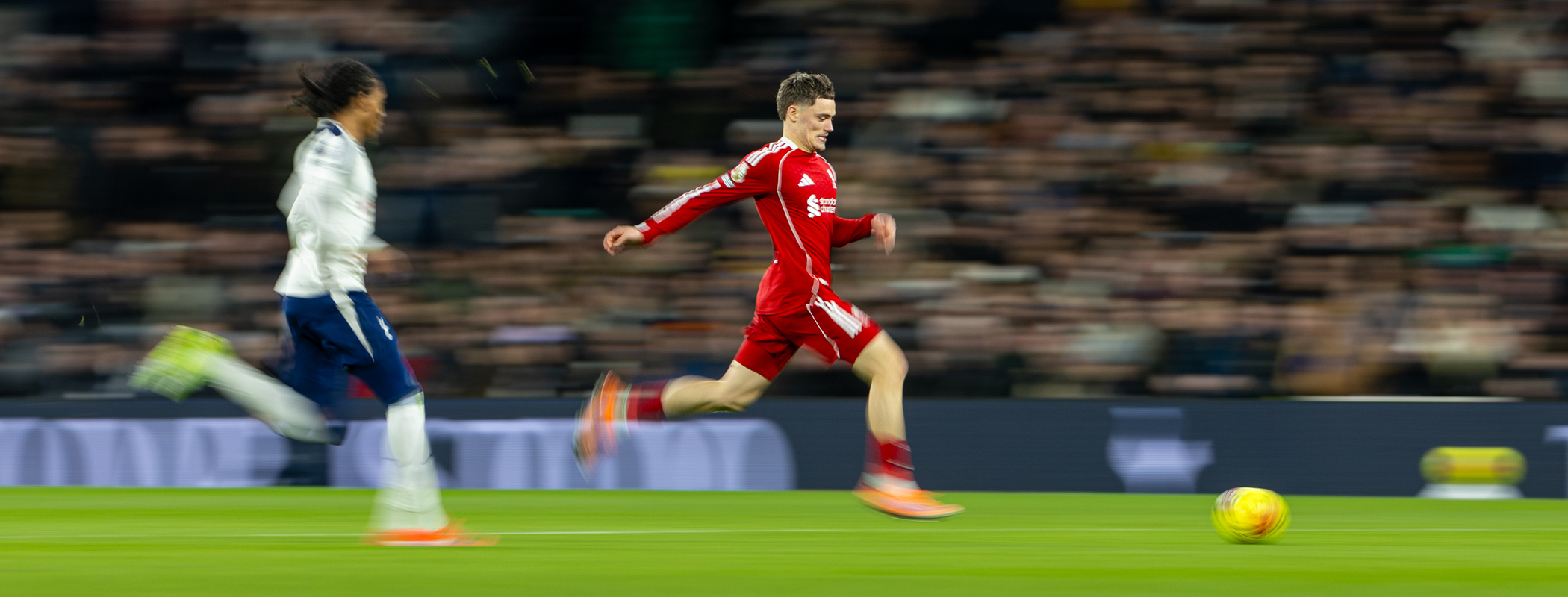 event banner for Tottenham Hotspur - Liverpool