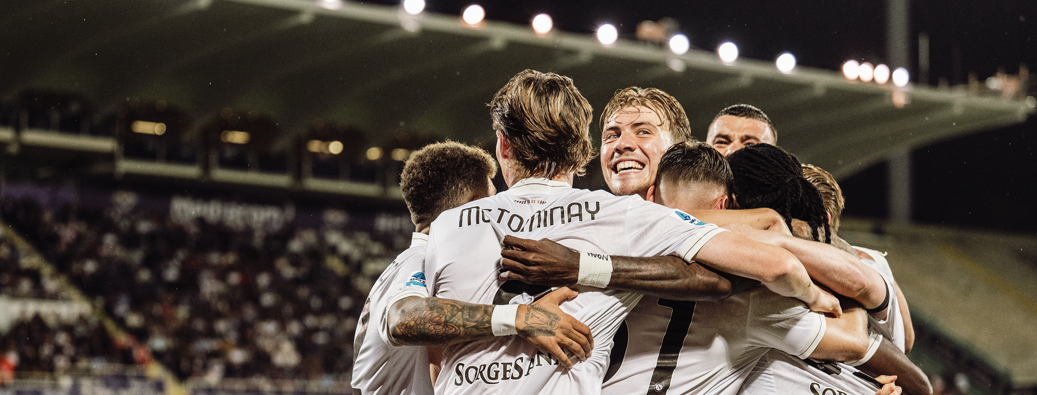 event banner for Fiorentina - Napoli