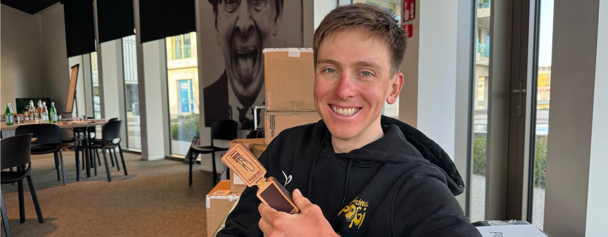Strade Bianche 2025 Keychain – Tadej Pogačar Official header image