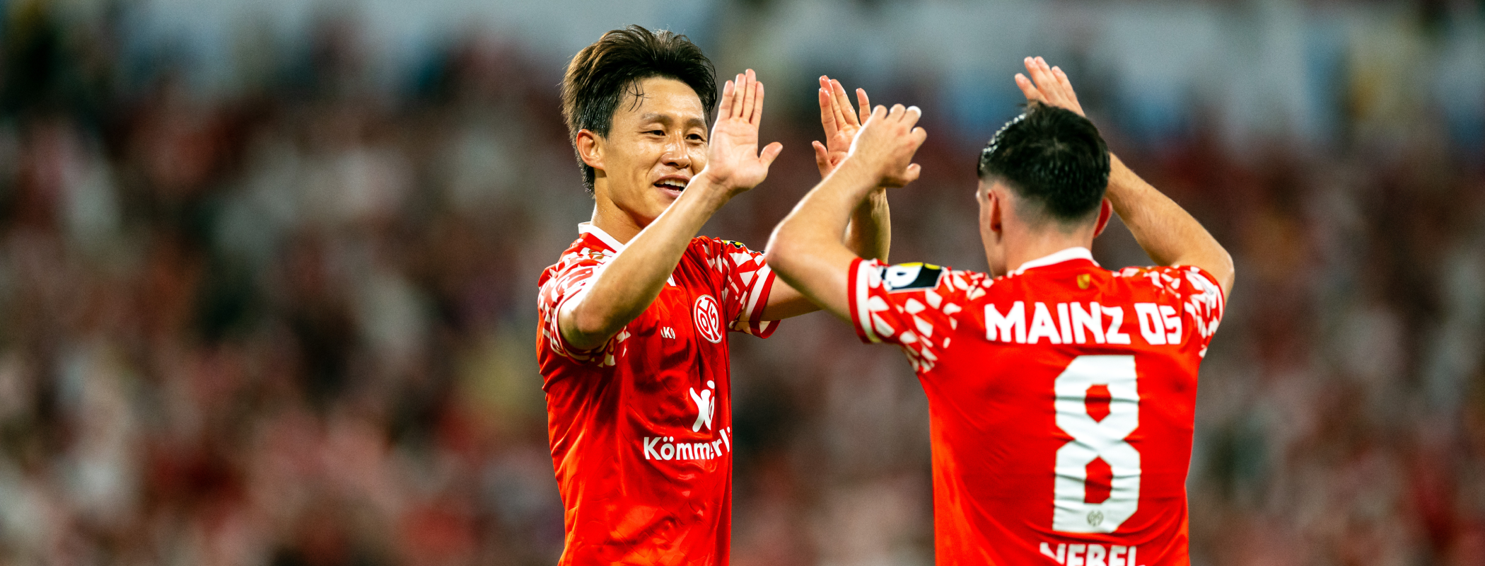 event banner for FC Augsburg - Mainz 05