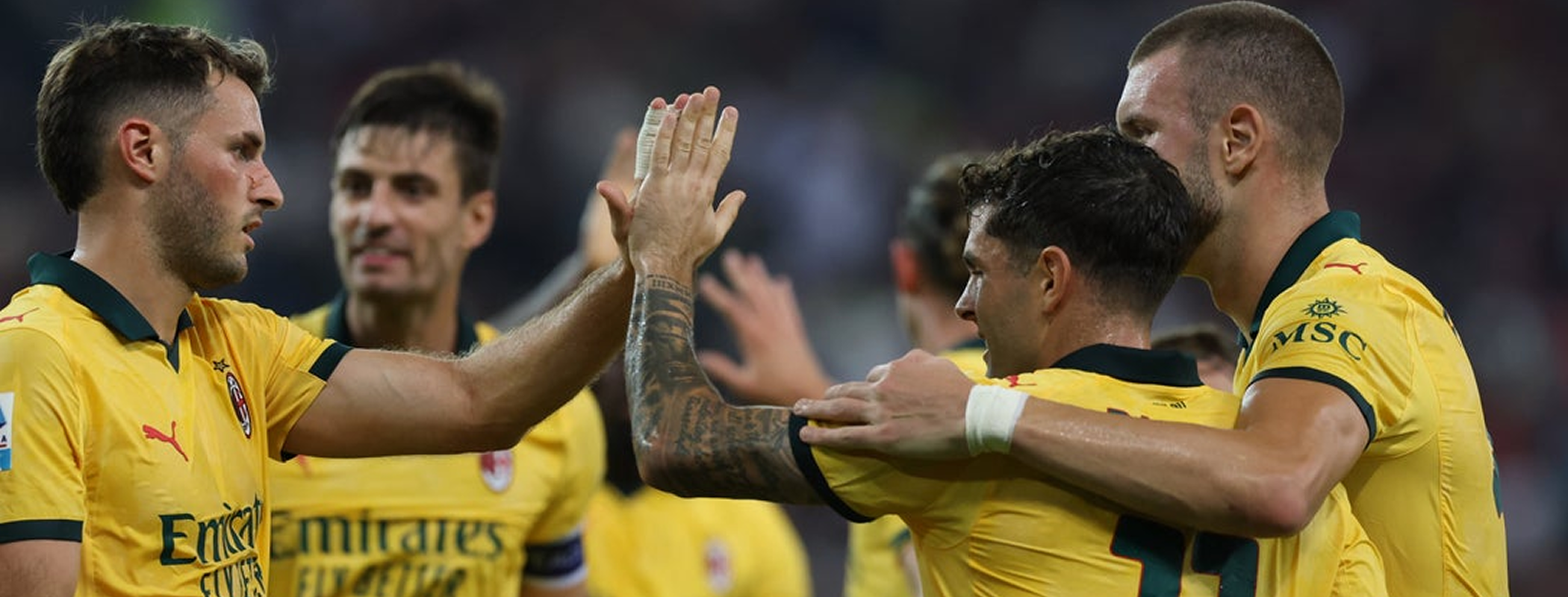 event banner for Udinese Calcio - AC Milan