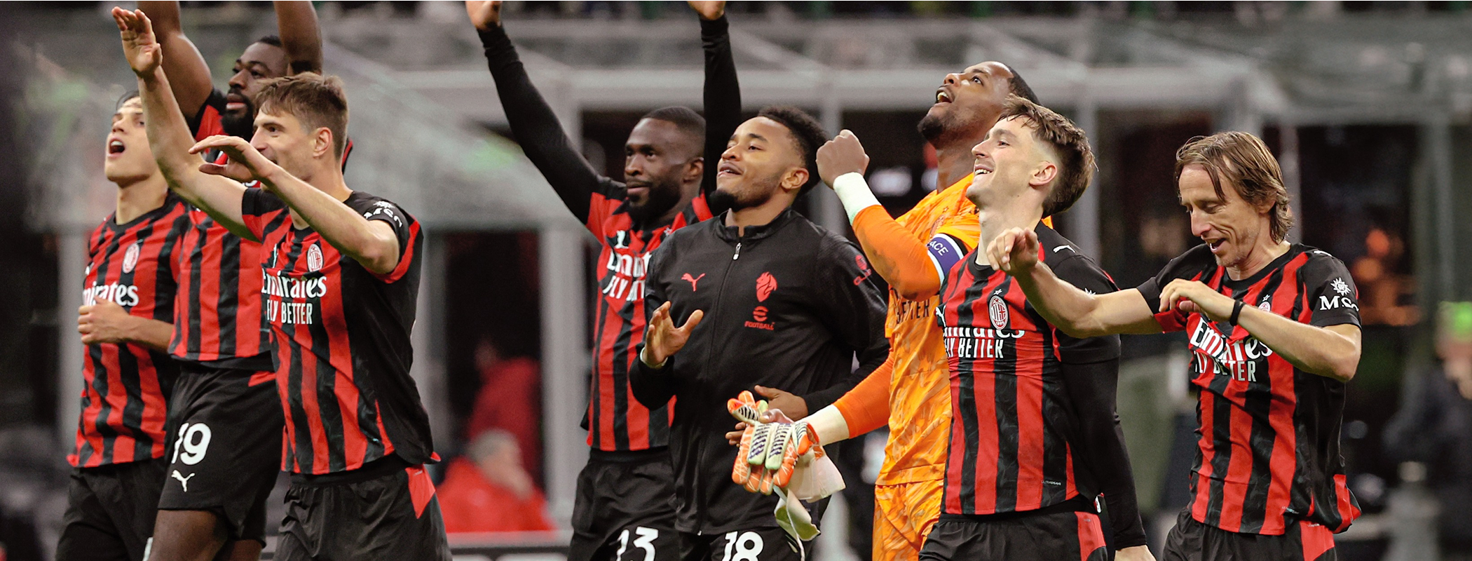 event banner for AC Milan - AS Roma