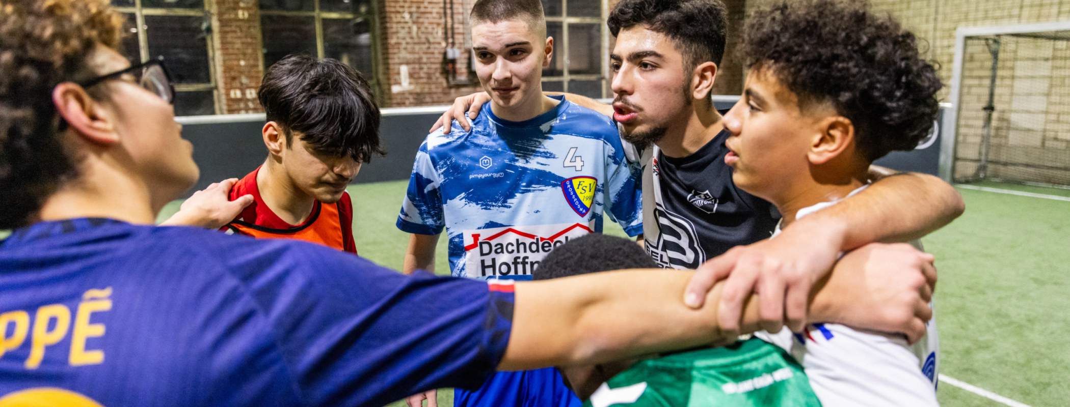 event banner for Fußball stiftet Zukunft