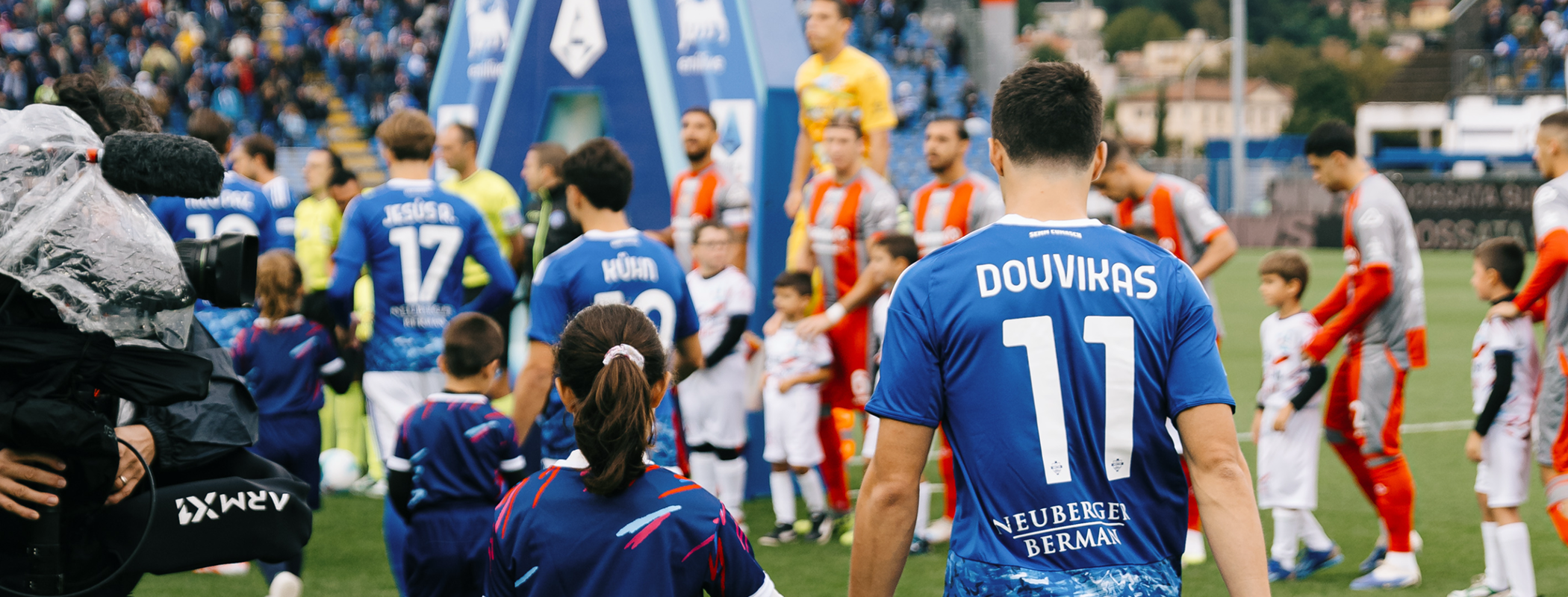 event banner for Como 1907 - SSC Napoli | Charity Mascot Experience (26/04)