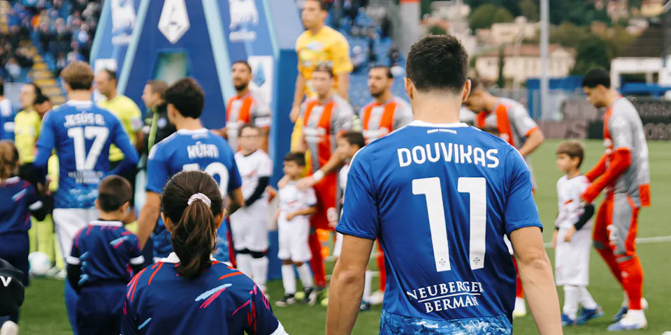 event banner for Como 1907 - SSC Napoli | Charity Mascot Experience (26/04)