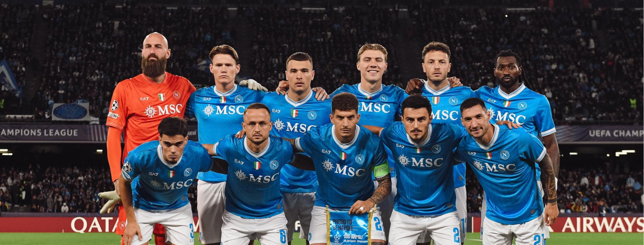 Napoli - Eintracht Frankfurt header image