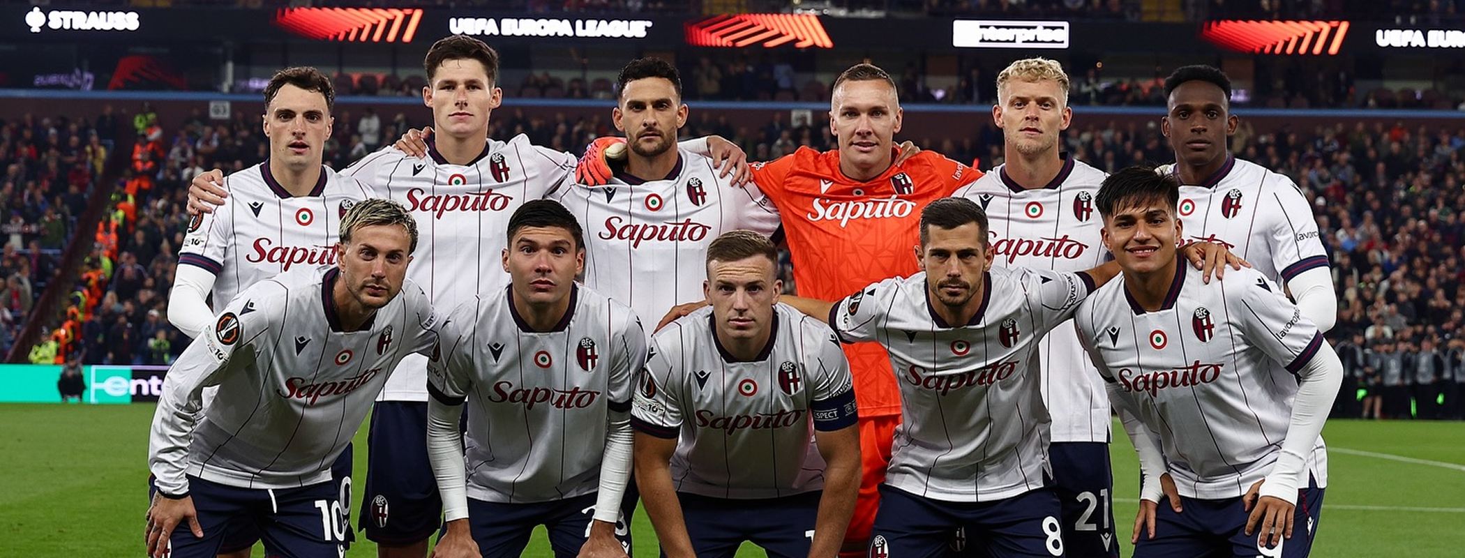 event banner for Aston Villa - Bologna FC 1909