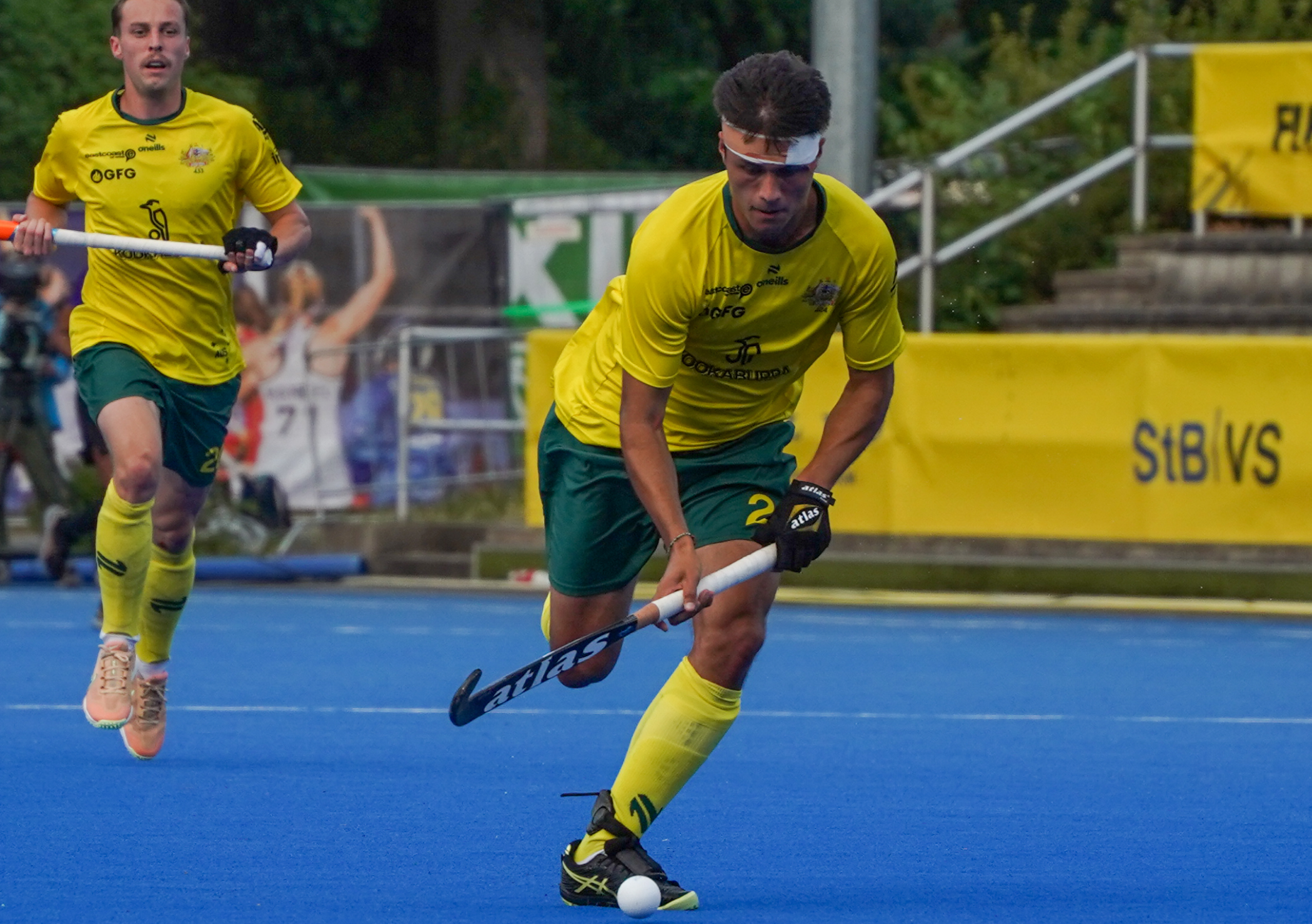 event banner for Kookaburras - Black Sticks