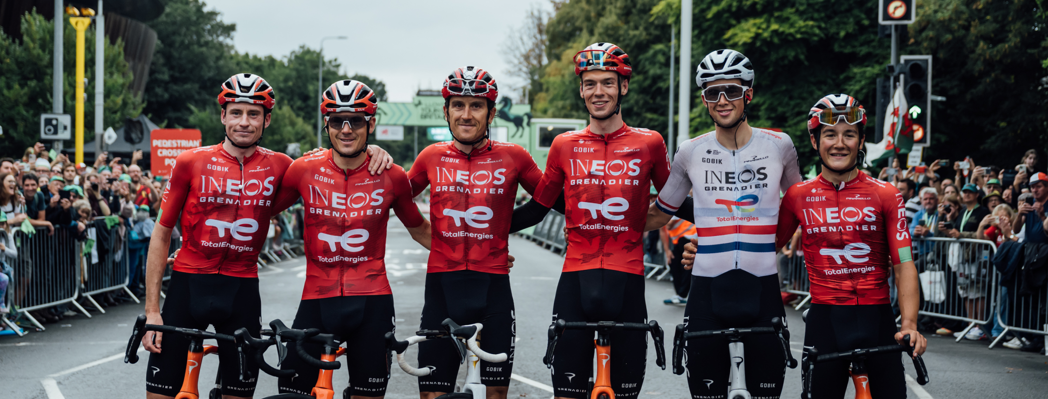 event banner for INEOS Grenadiers | Tour of Britain