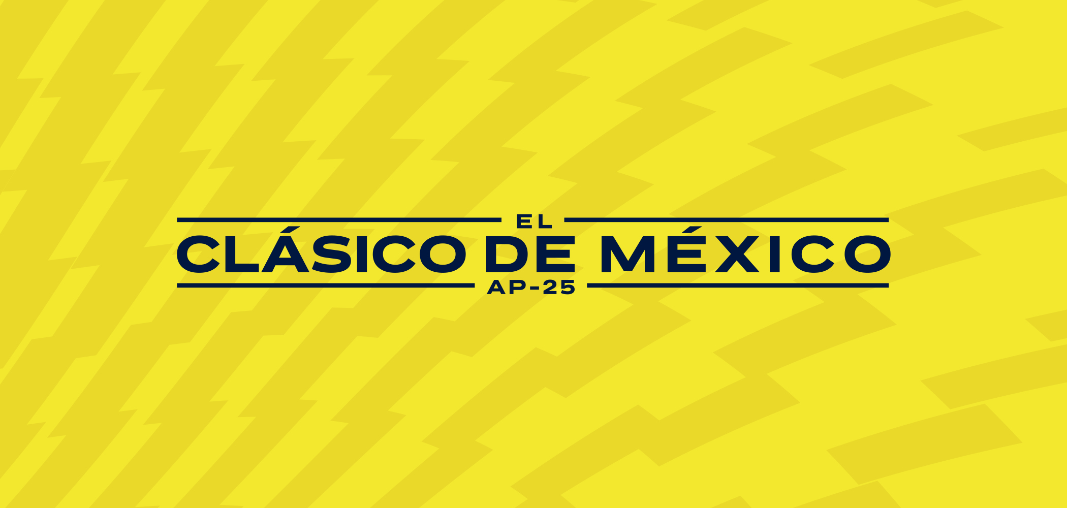 event banner for Club América Women - Guadalajara Women