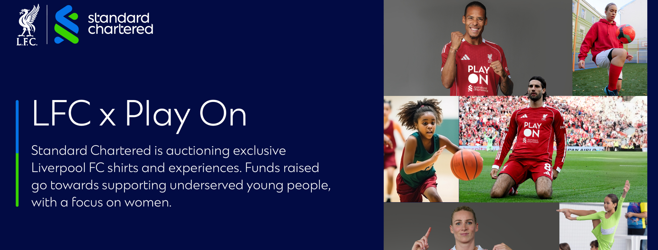 event banner for Child Mascot Experiences with Liverpool F.C. 