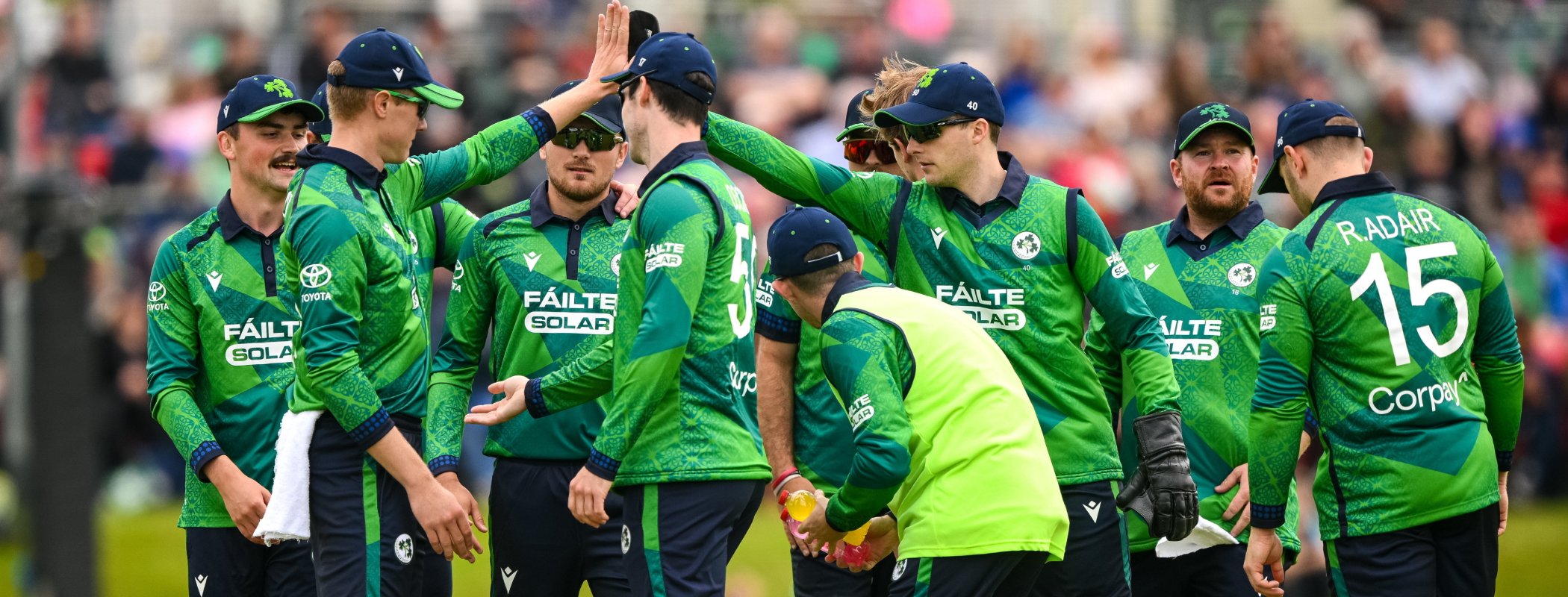 event banner for Ireland Cricket - England Cricket