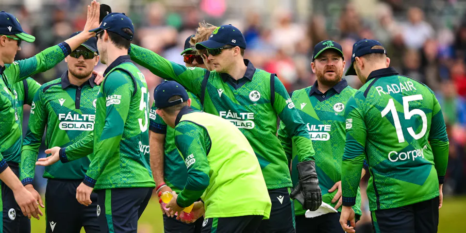 event banner for Ireland Cricket - England Cricket