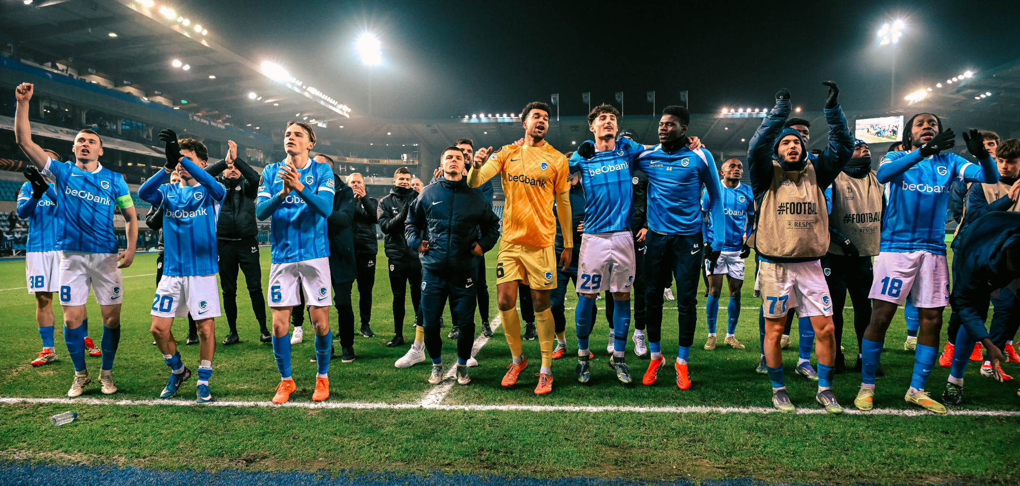 event banner for KRC Genk - Malmö FF