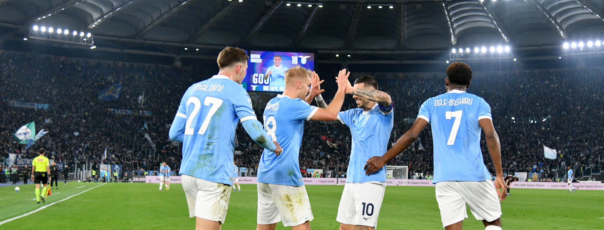 event banner for SS Lazio - AC Milan