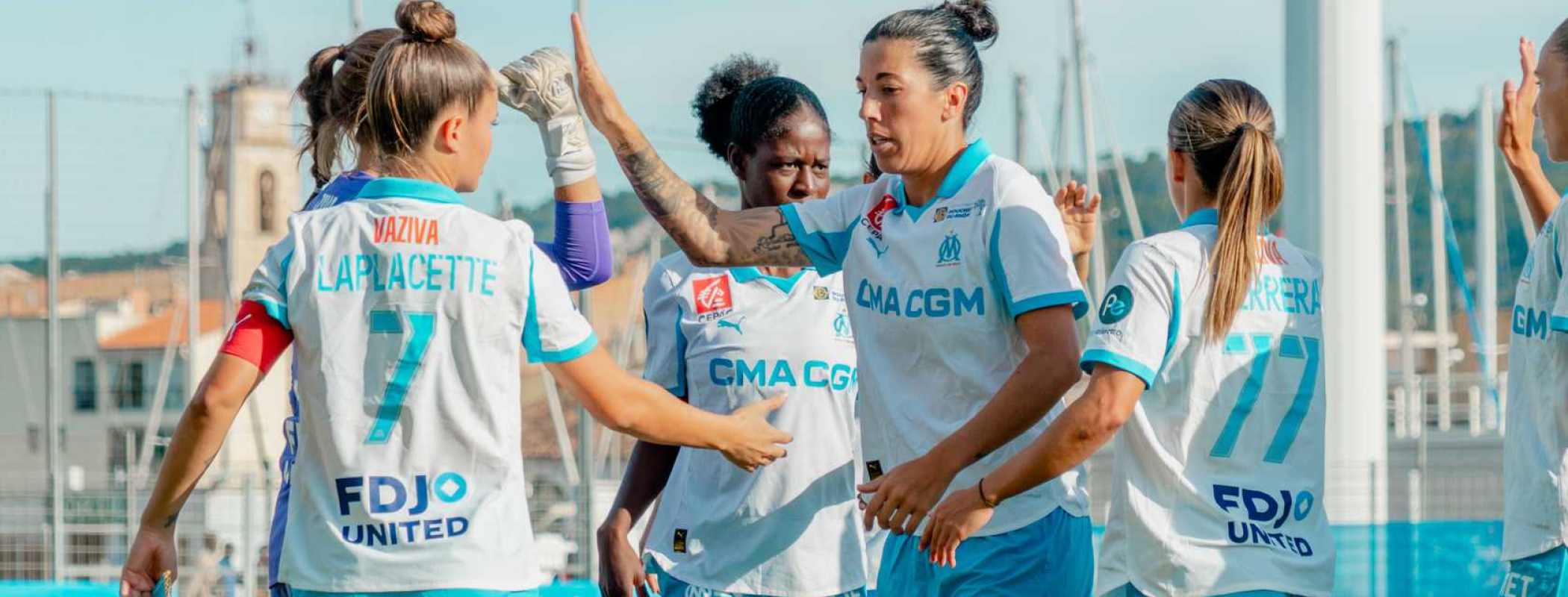 event banner for OM Féminines - Le Havre W