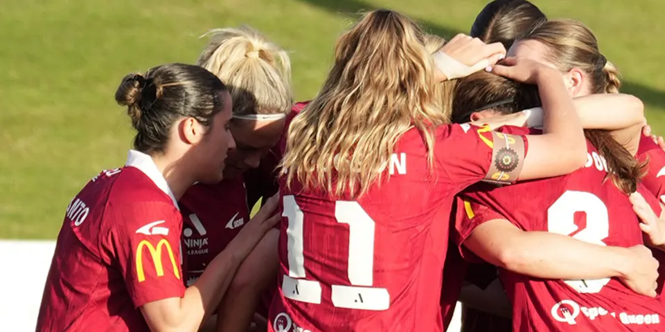 event banner for Adelaide United Women - Melbourne Victory Women