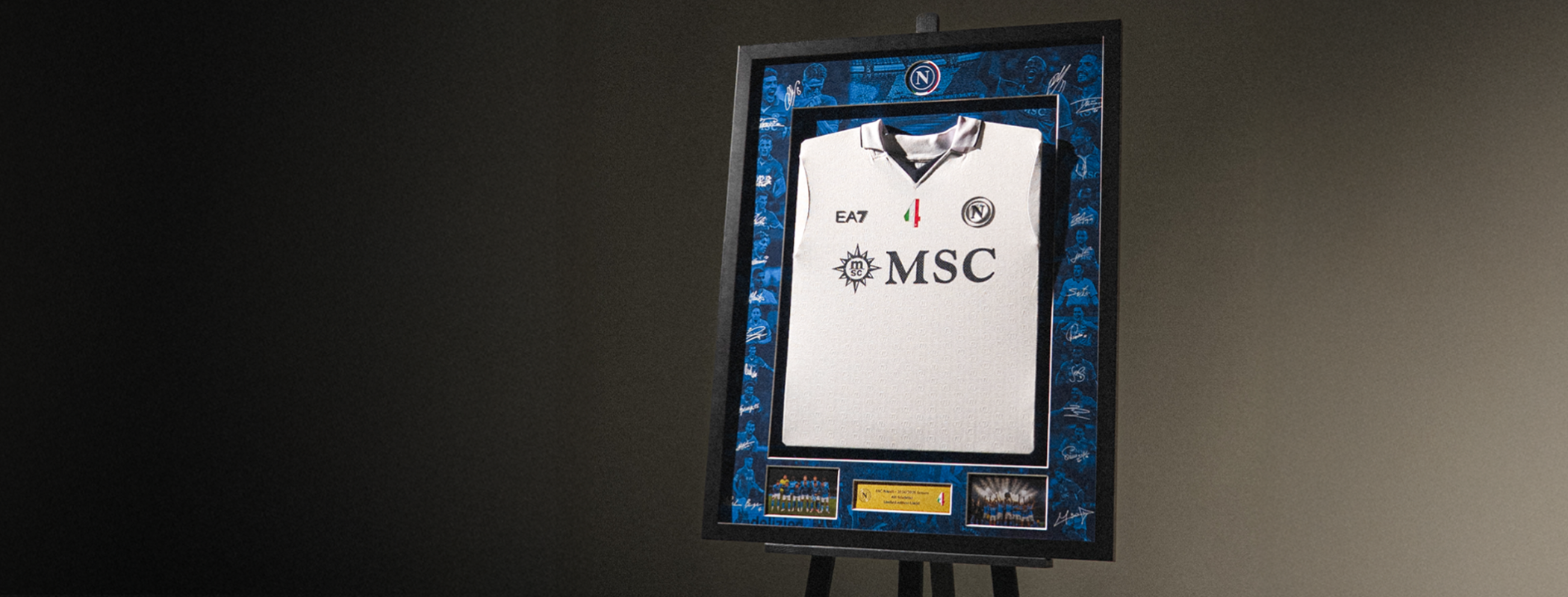 SSC Napoli | Cornici Scudetto 24/25 header image