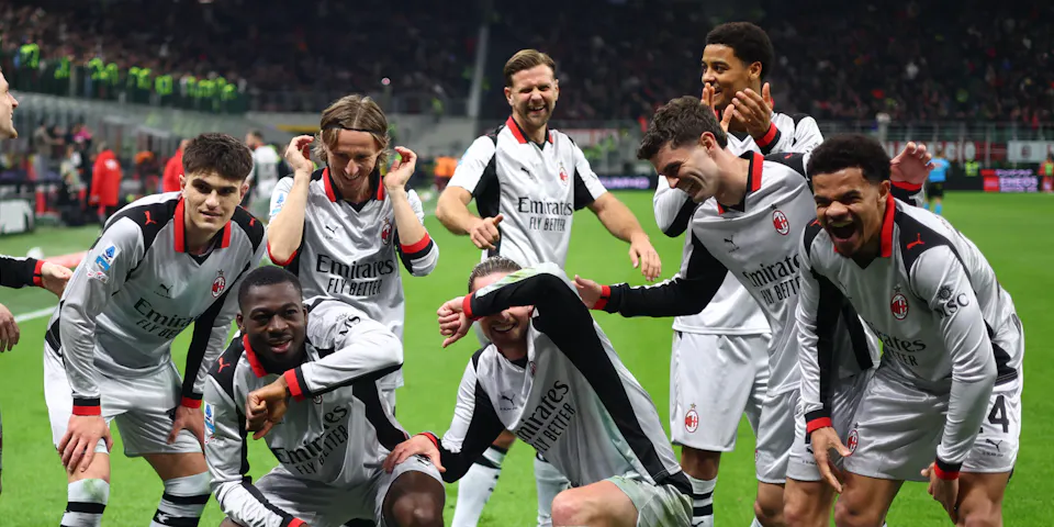 event banner for AC Milan - Torino FC