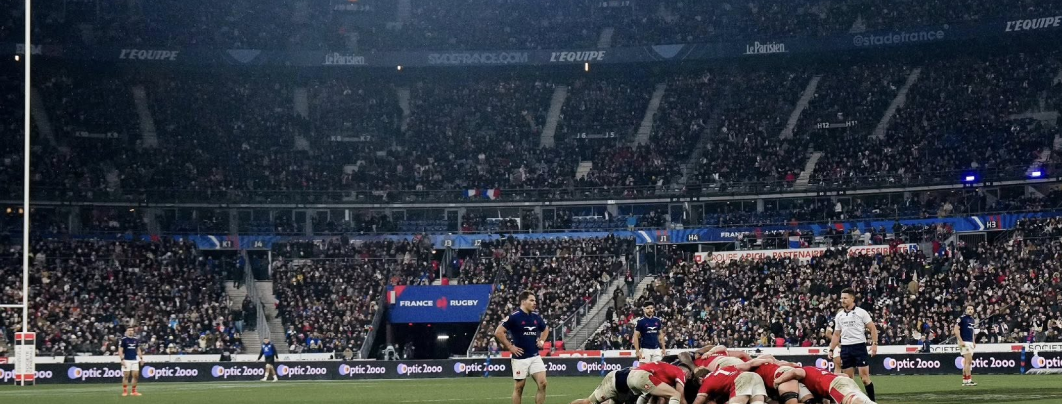 event banner for France - South African Rugby