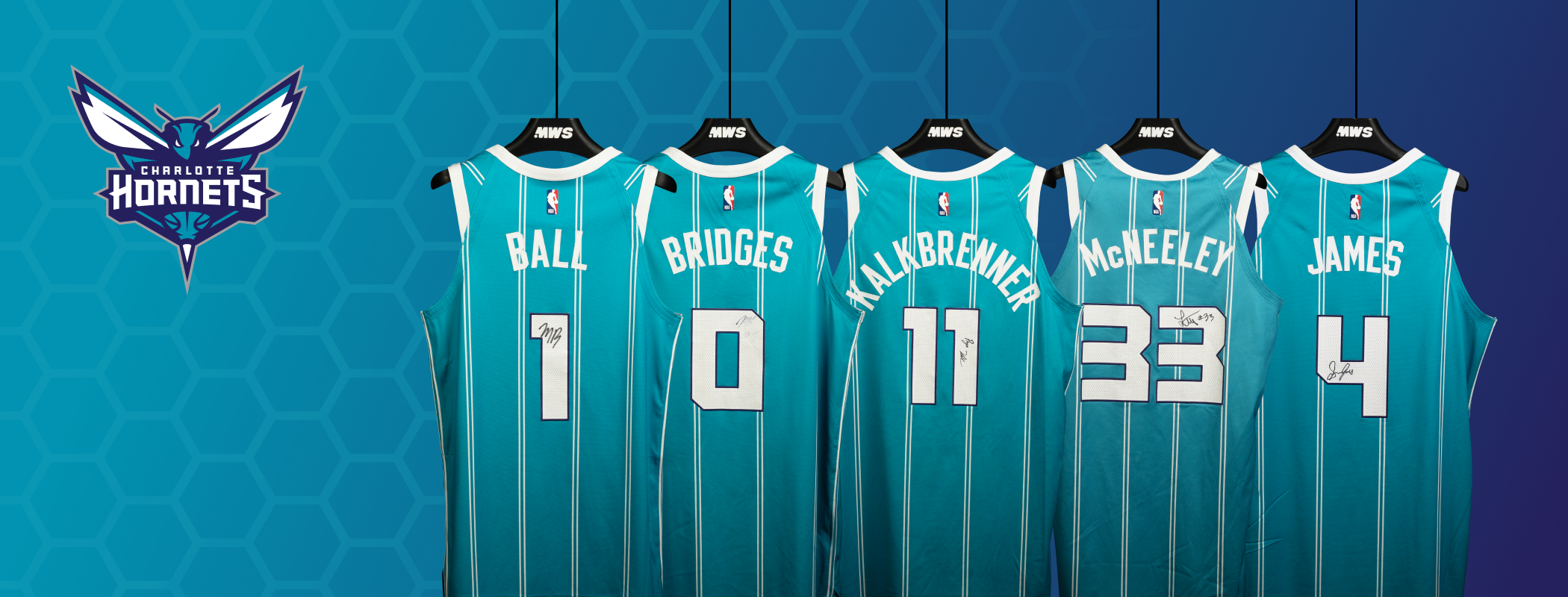 event banner for Oklahoma City Thunder - Charlotte Hornets