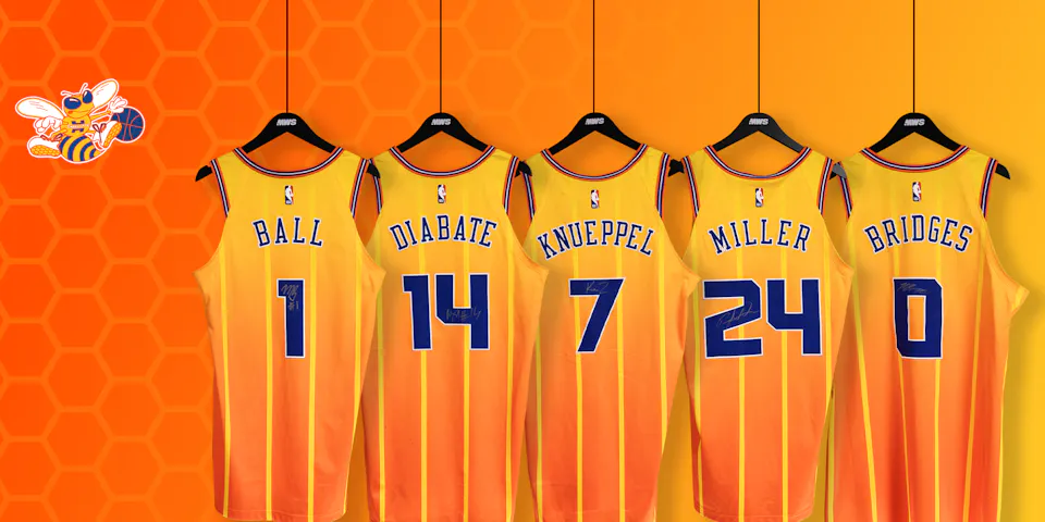 event banner for Charlotte Hornets - Cleveland Cavaliers