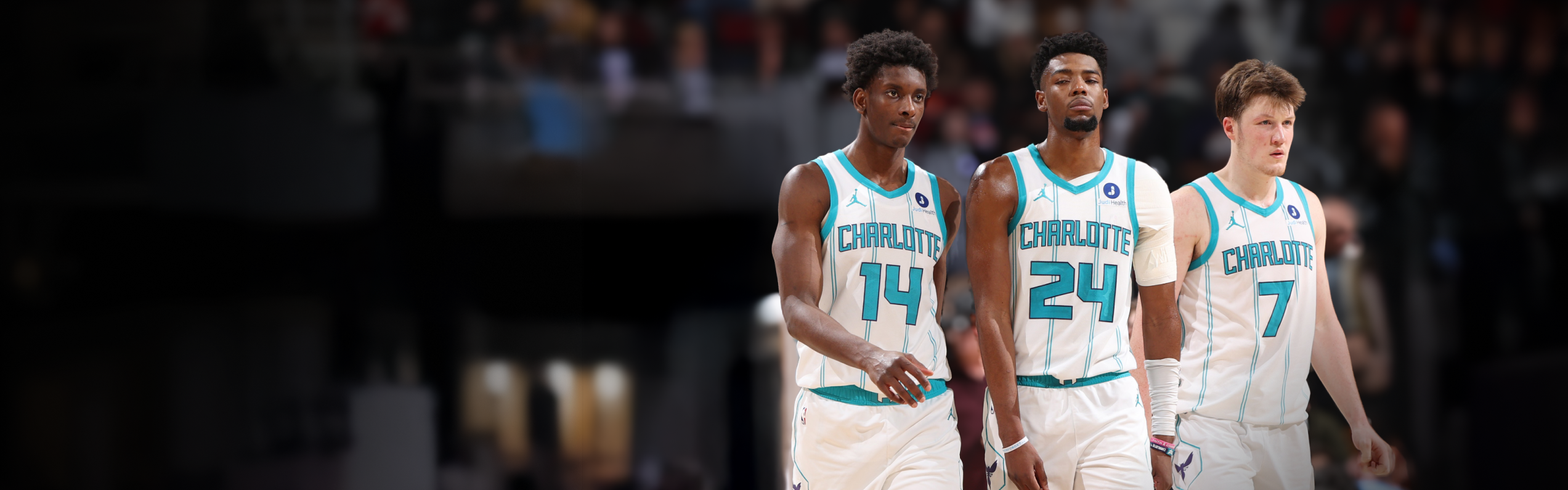 event banner for Charlotte Hornets - Portland Trail Blazers