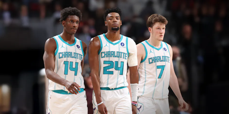 event banner for Charlotte Hornets - Portland Trail Blazers