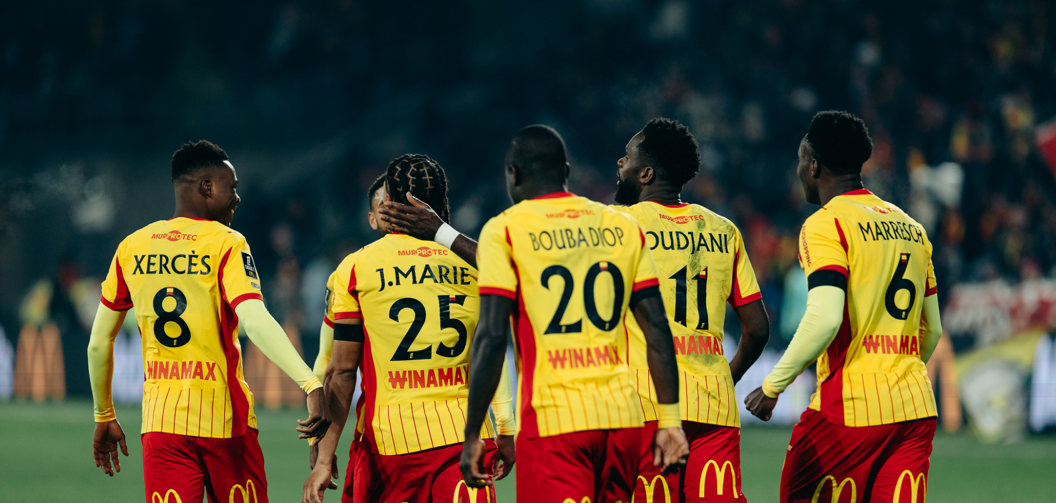 event banner for RC Lens - RC Strasbourg Alsace