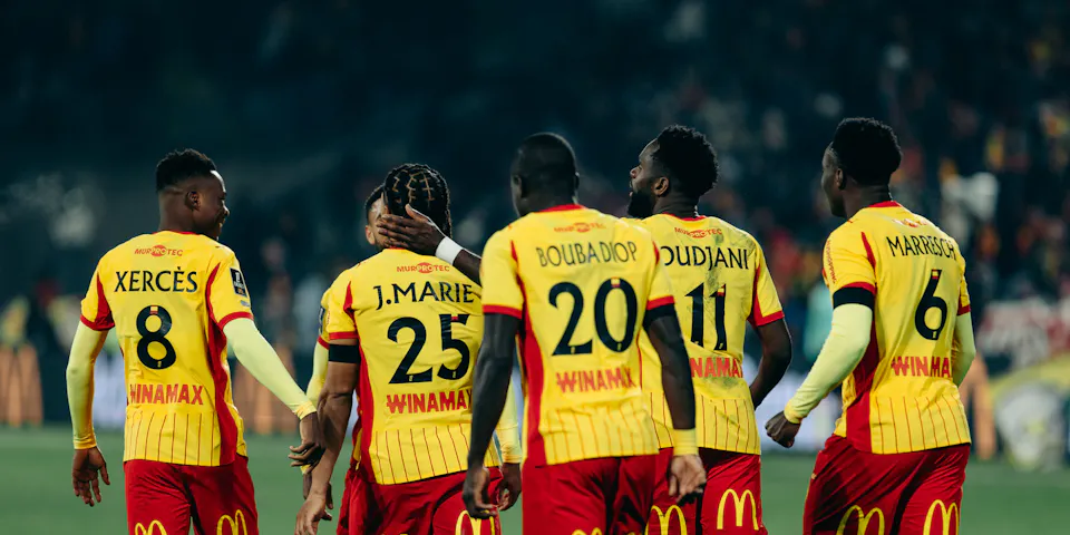 event banner for RC Lens - RC Strasbourg Alsace