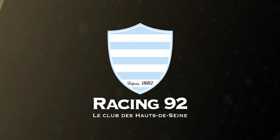 event banner for Racing 92 - US Montauban