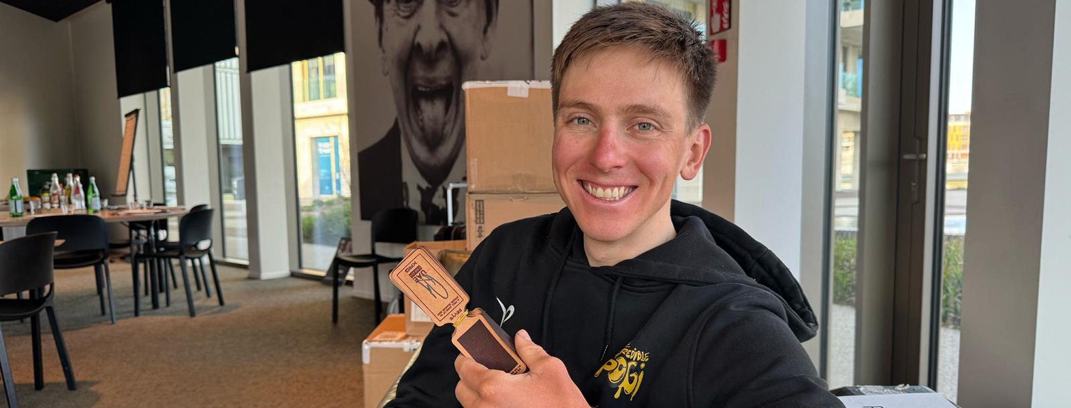 2025 Tour of Flanders Keychain – Tadej Pogačar Official header image