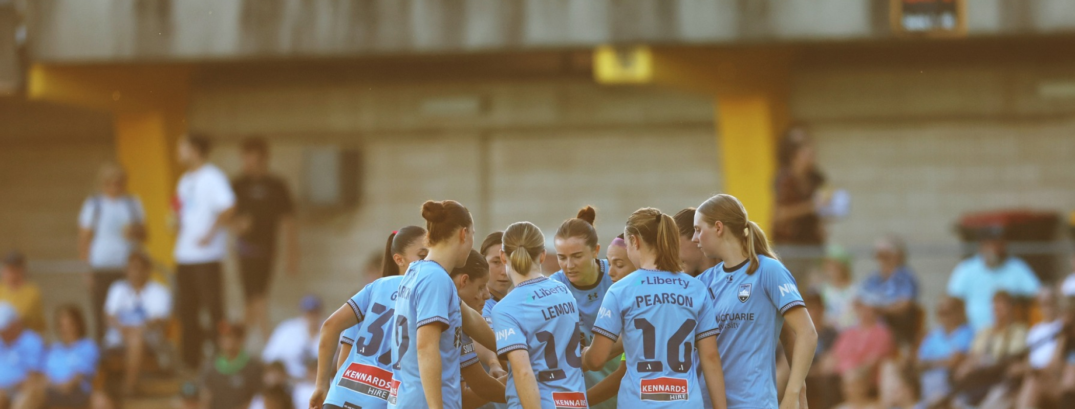 event banner for Sydney W - Western Sydney Wanderers Women