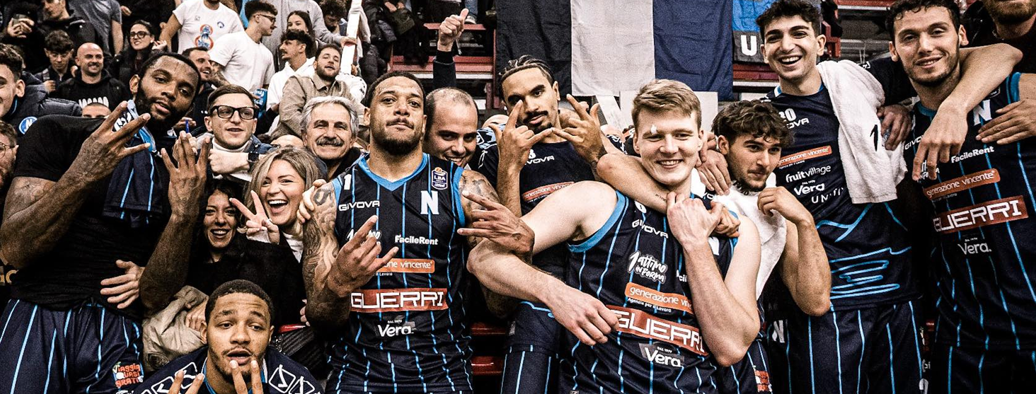 event banner for Guerri Napoli - Pallacanestro Cantu