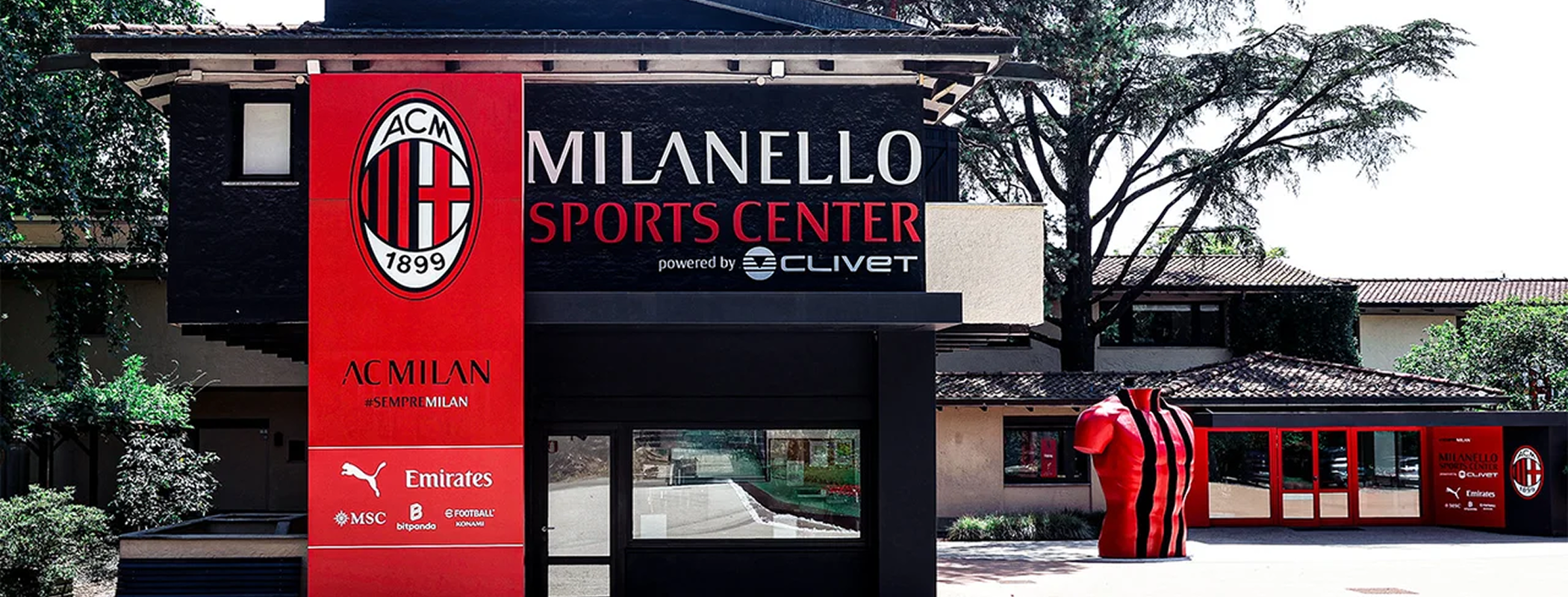 event banner for Fondazione Milan | Milanello Experience (10/02)