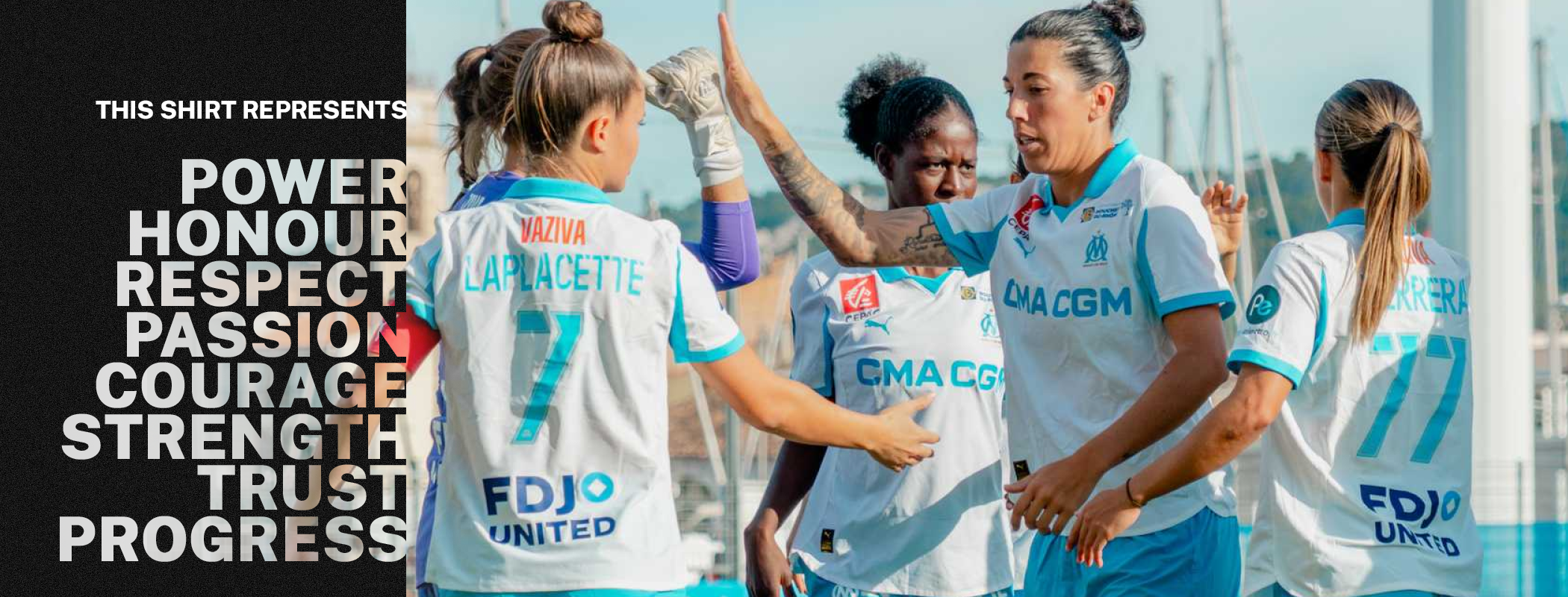 Les Marseillaises - OL Lyonnes header image