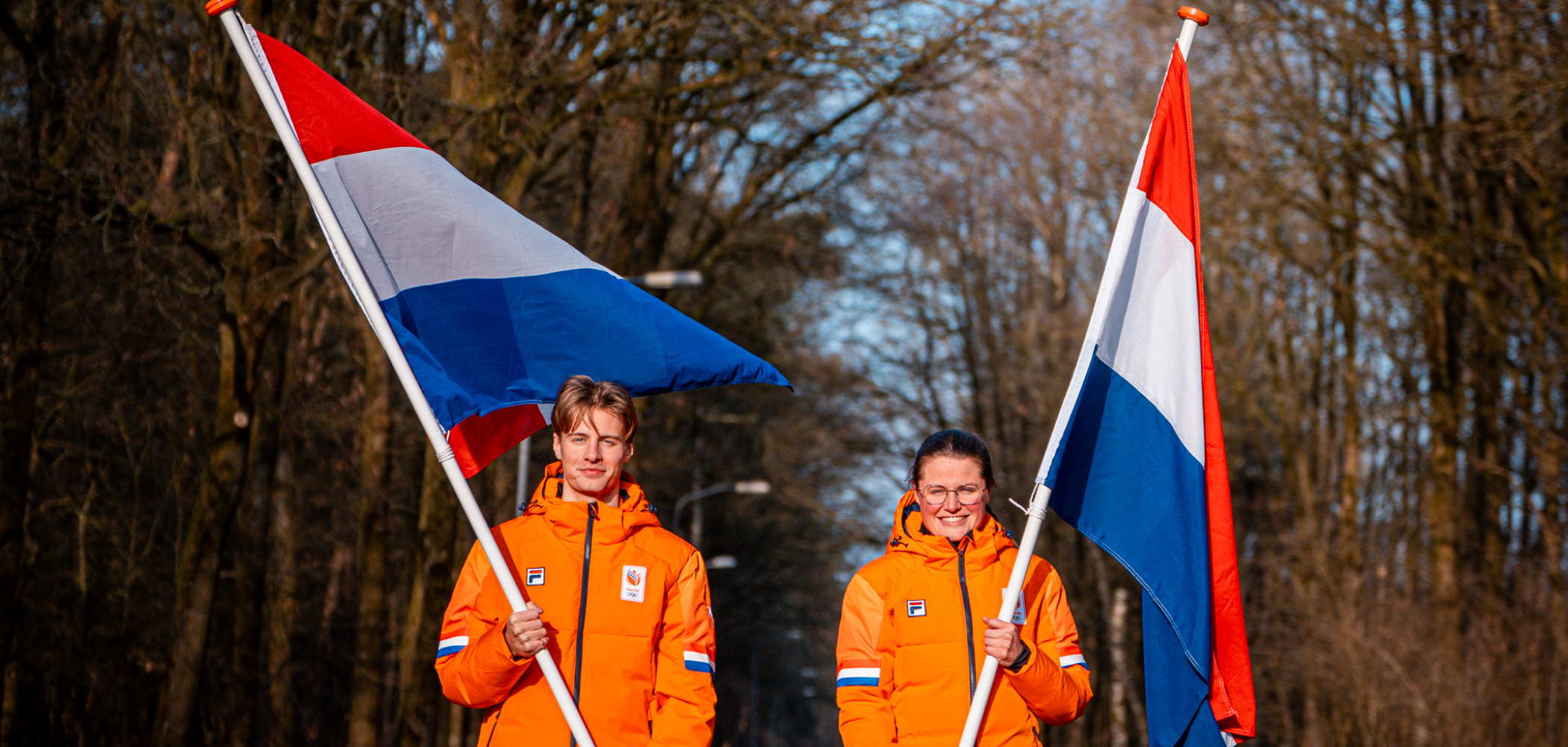 event banner for TeamNL | Opening Ceremony Milan-Cortina