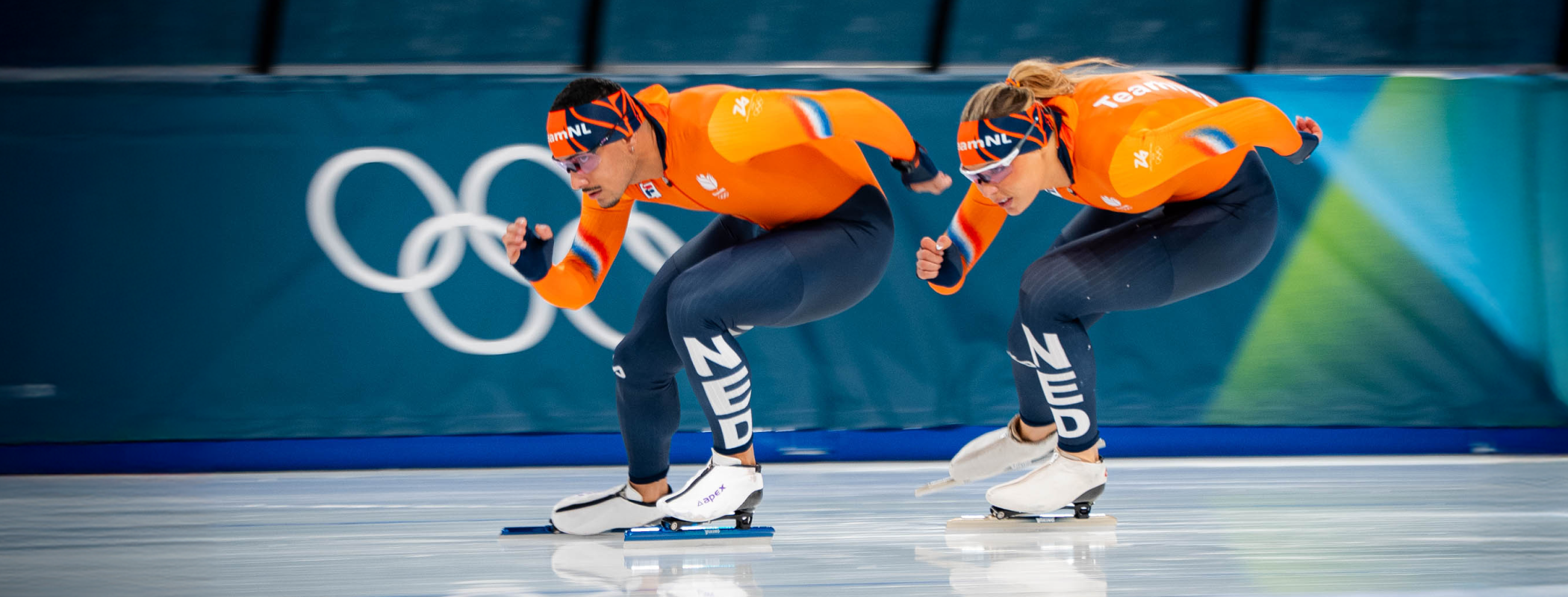 event banner for TeamNL | Speed Skating Team Events Men & Women