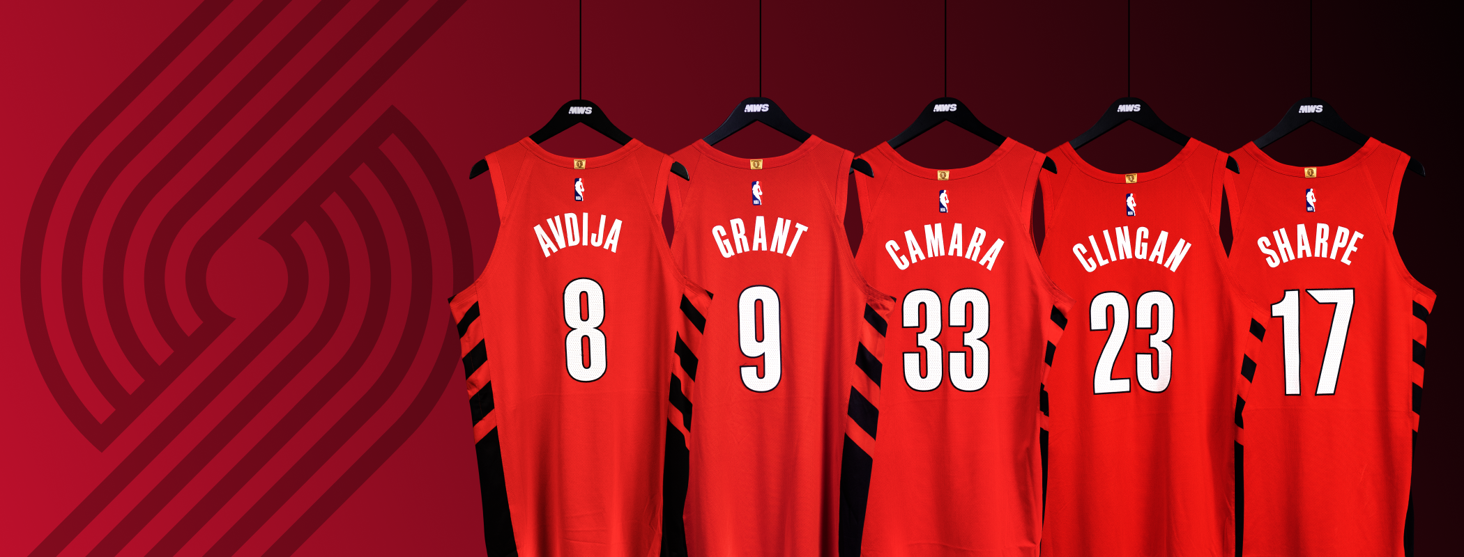 event banner for Brooklyn Nets - Portland Trail Blazers