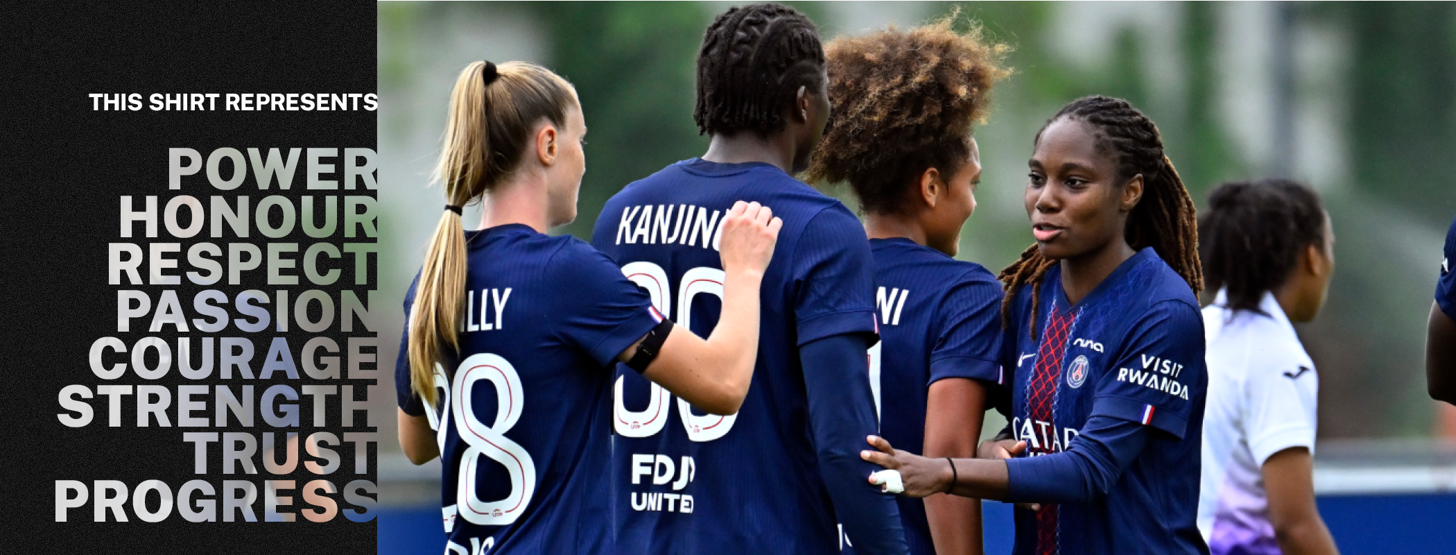 Paris Saint-Germain Féminines - Paris FC Féminines header image