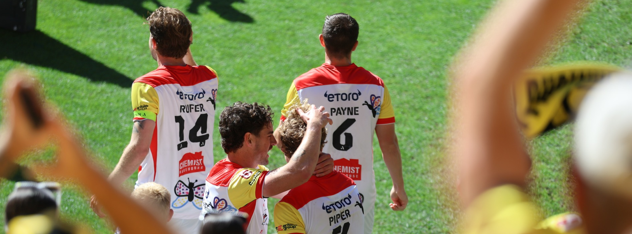 Wellington Phoenix - Perth Glory header image