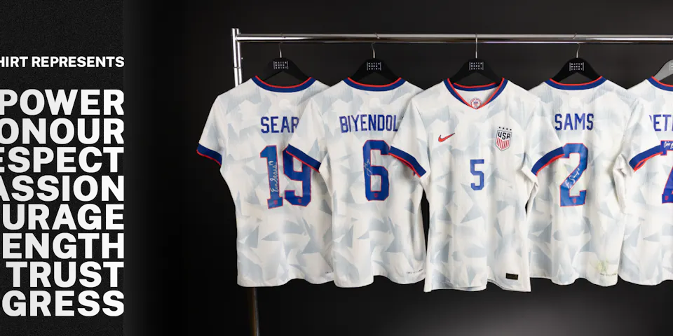 event banner for United States W - Canada Women's Soccer