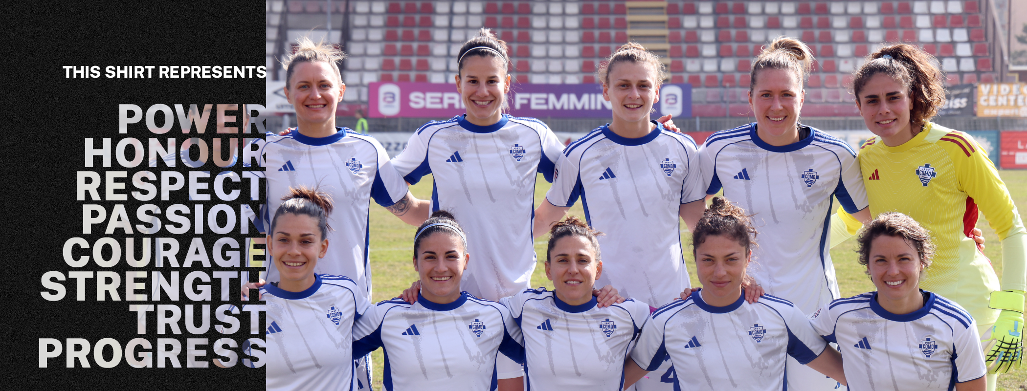Como 1907 Women | IWD Special header image