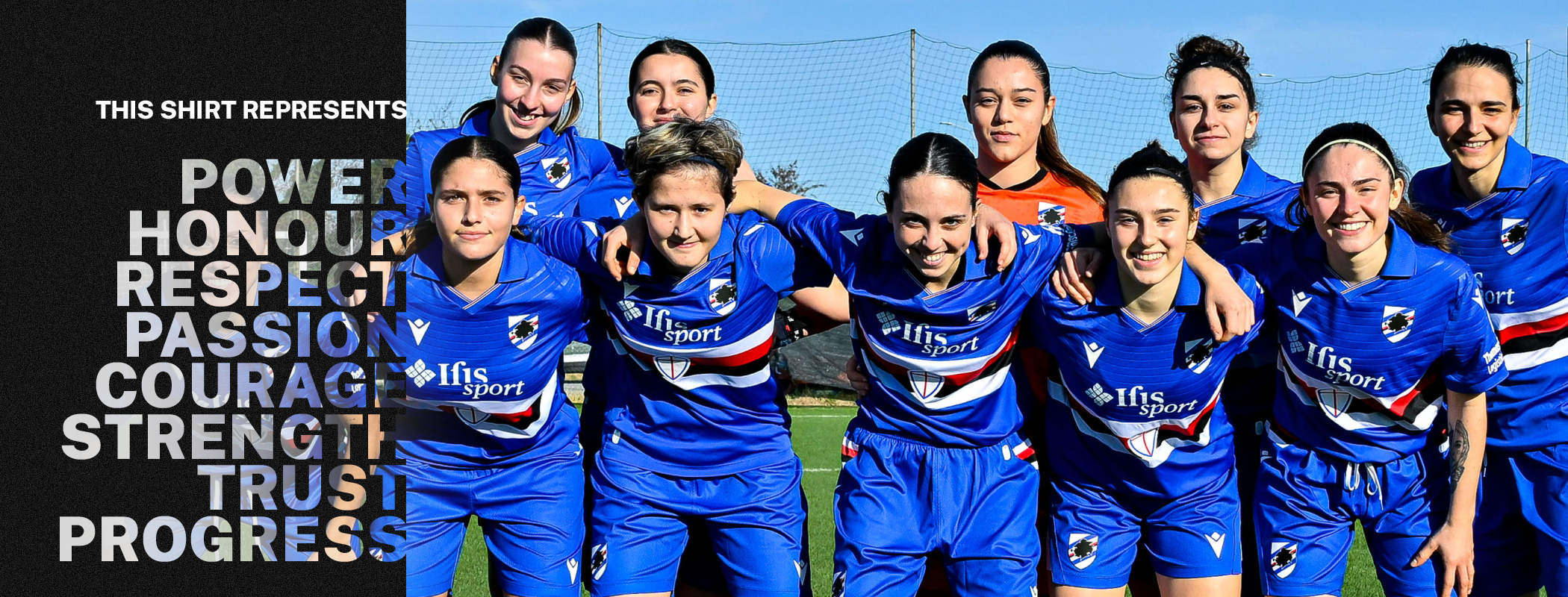 UC Sampdoria W | IWD Special header image