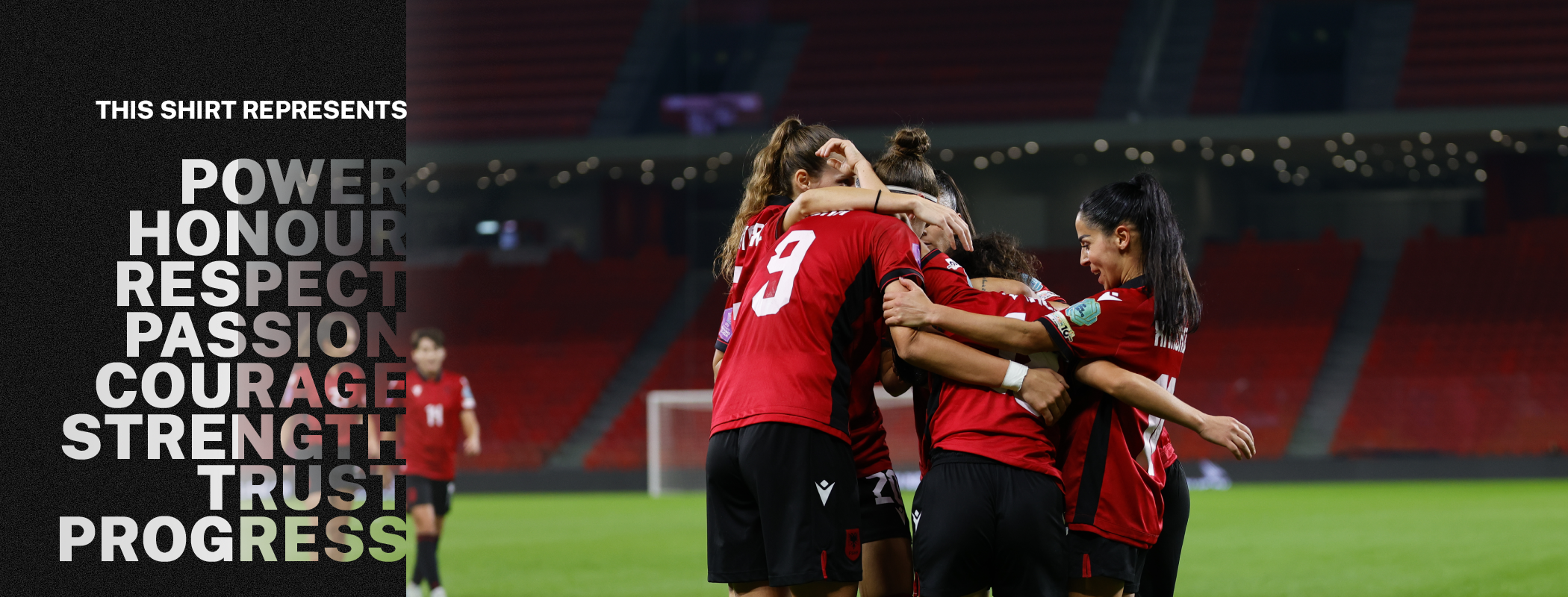 Montenegro W - Albania W header image