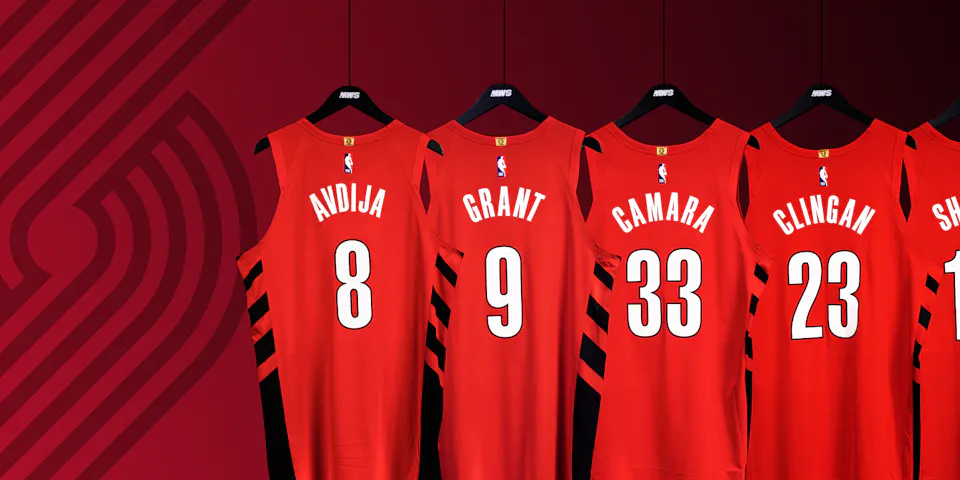 event banner for San Antonio Spurs - Portland Trail Blazers