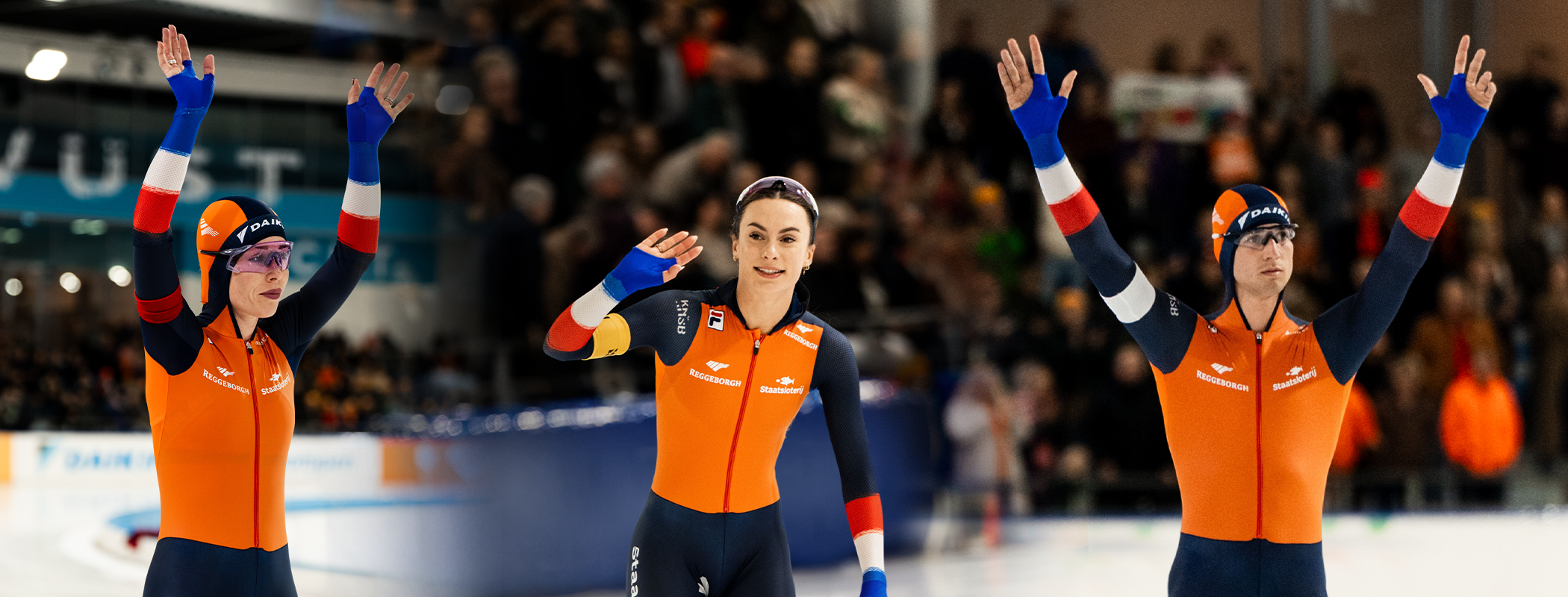 event banner for ISU Speed Skating World Championships